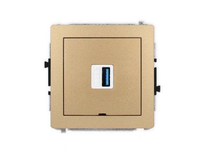 USB A-A 3.0 single socket mechanism
