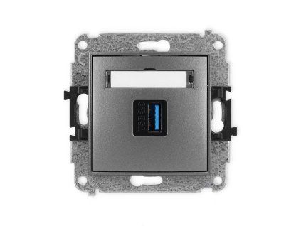 USB A-A 3.0 single socket mechanism