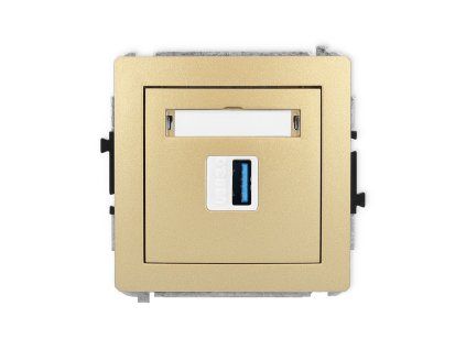 USB A-A 3.0 single socket mechanism