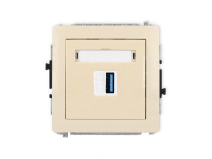USB A-A 3.0 single socket mechanism