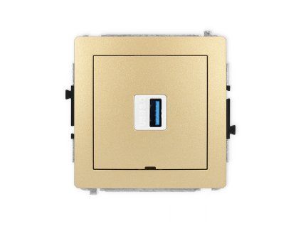 USB A-A 3.0 single socket mechanism