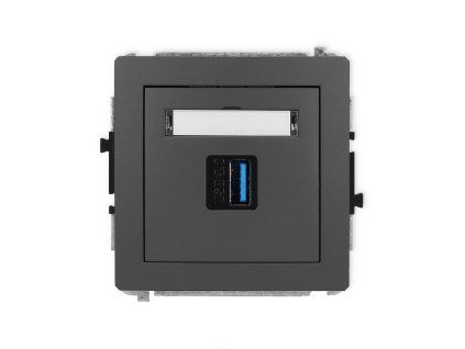 USB A-A 3.0 single socket mechanism