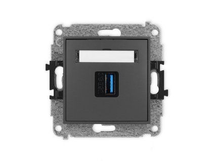 USB A-A 3.0 single socket mechanism