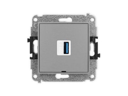 USB A-A 3.0 single socket mechanism