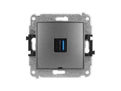 USB A-A 3.0 single socket mechanism