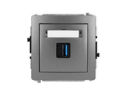 USB A-A 3.0 single socket mechanism