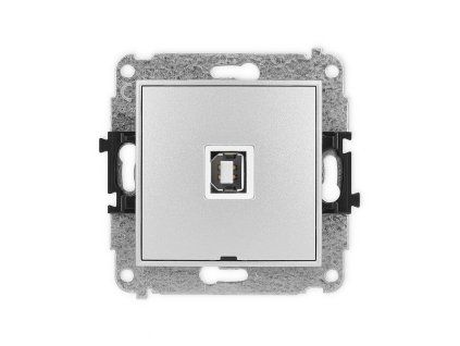 USB A-B 2.0 single socket mechanism