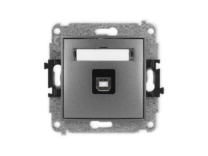 USB A-B 2.0 single socket mechanism