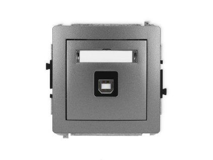 USB A-B 2.0 single socket mechanism