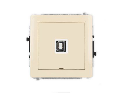USB A-B 2.0 single socket mechanism