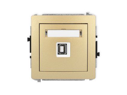 USB A-B 2.0 single socket mechanism
