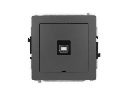 USB A-B 2.0 single socket mechanism