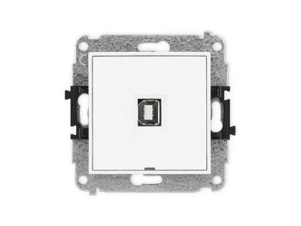 USB A-B 2.0 single socket mechanism