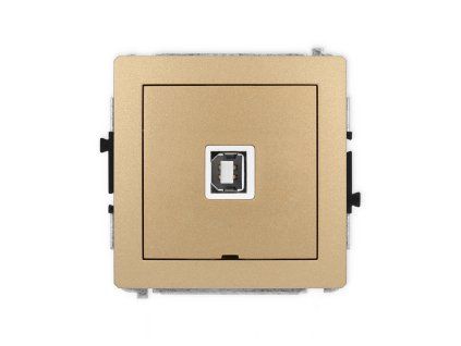 USB A-B 2.0 single socket mechanism