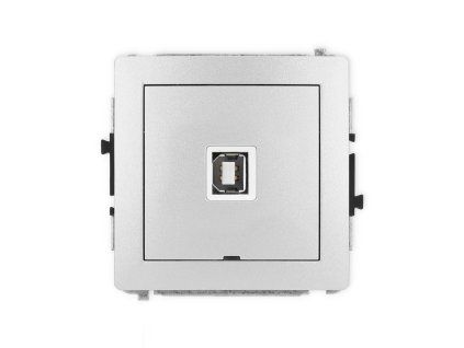USB A-B 2.0 single socket mechanism