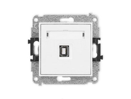 USB A-B 2.0 single socket mechanism