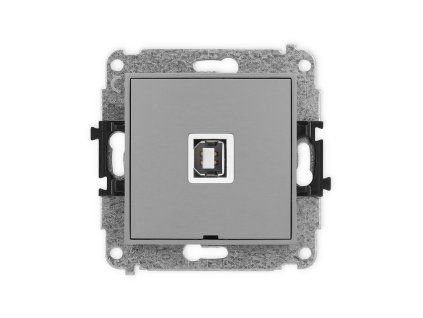 USB A-B 2.0 single socket mechanism