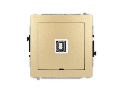 USB A-B 2.0 single socket mechanism