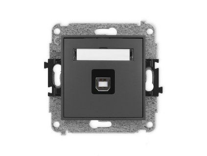 USB A-B 2.0 single socket mechanism