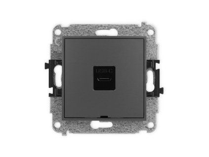 USB C-C 2.0 single socket mechanism