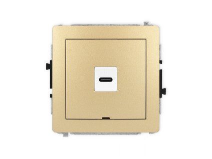 USB C-C 2.0 single socket mechanism