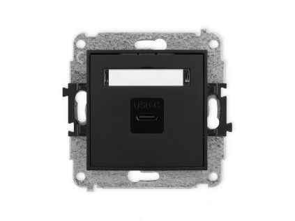 USB C-C 2.0 single socket mechanism