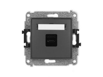 USB C-C 2.0 single socket mechanism