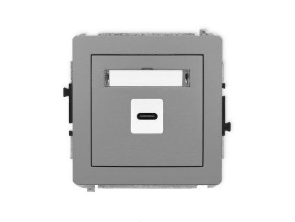 USB C-C 2.0 single socket mechanism