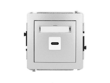 USB C-C 2.0 single socket mechanism