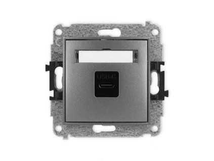 USB C-C 2.0 single socket mechanism