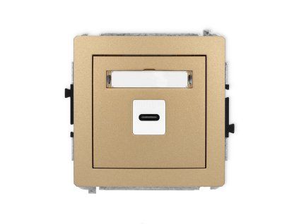 USB C-C 2.0 single socket mechanism