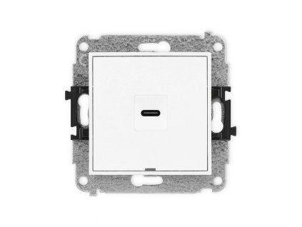 USB C-C 2.0 single socket mechanism