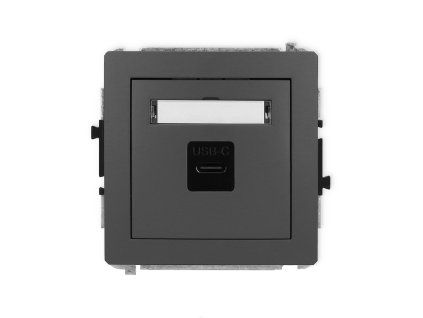 USB C-C 2.0 single socket mechanism