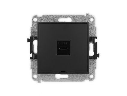 USB C-C 2.0 single socket mechanism