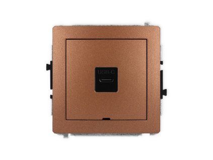 USB C-C 2.0 single socket mechanism