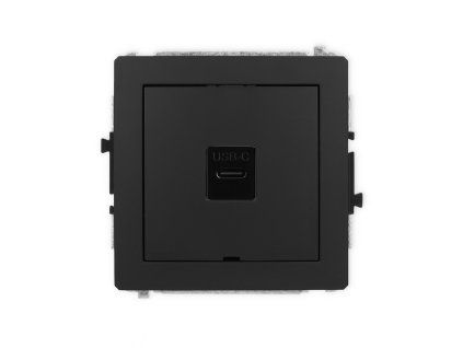 USB C-C 2.0 single socket mechanism