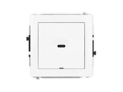 USB C-C 2.0 single socket mechanism