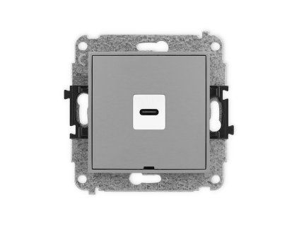 USB C-C 2.0 single socket mechanism