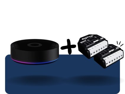 GeekBoy SET Homey PRO (Early 2023) + 2x Shelly Wave 2PM HOMEY PRO 2023 WAVE2PM