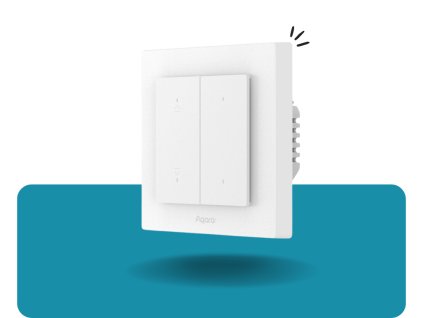 Aqara vypínač Roller shutter switch Zigbee a Thread