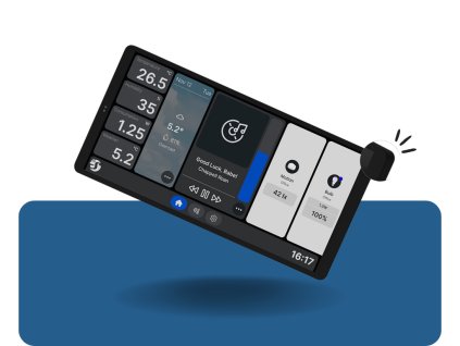 Shelly wall display X2i WiFi Bluetooth