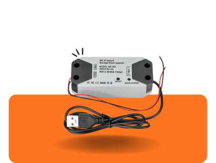 SmartWise WiFi ovládač garážovej bráy (R2) so stavovým senzorom