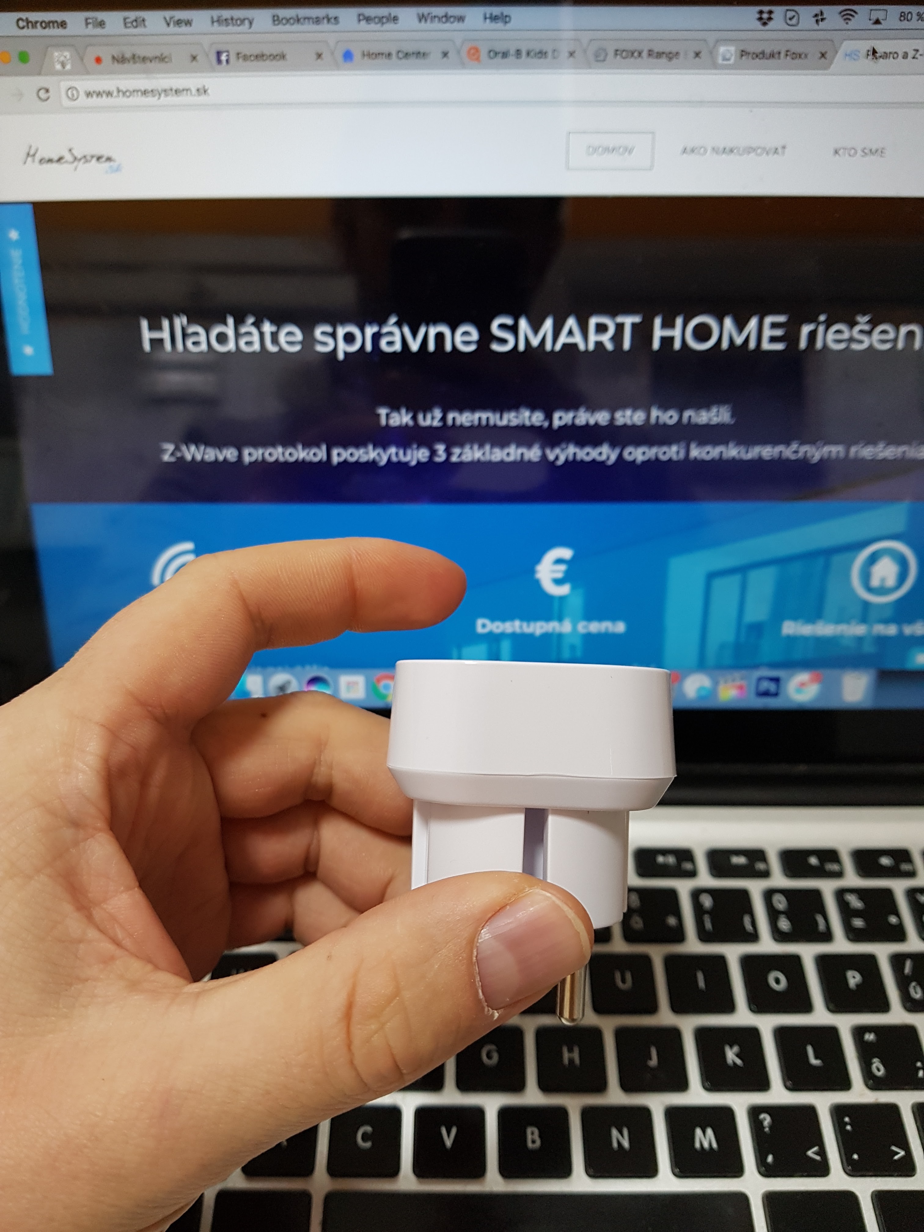 Foxx rozšírovač Z-Wave siete