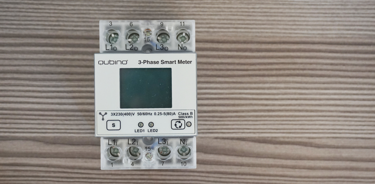 Qubino Smart Meter na 3 fázy