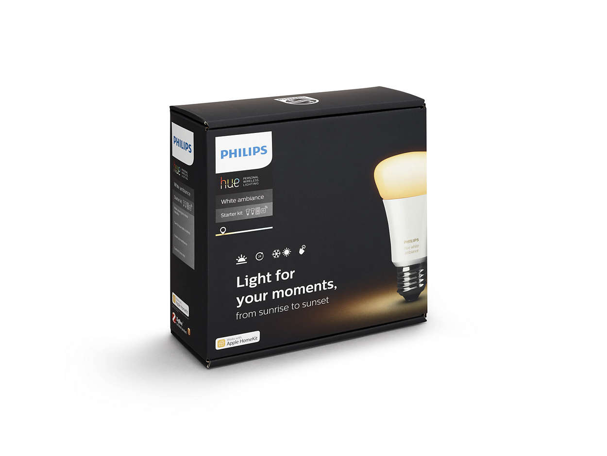 Philips Hue White Ambiance 9,5 W A60 Starter kit