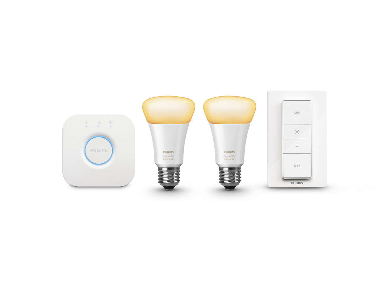 Philips Hue White Ambiance 9,5 W A60 Starter kit