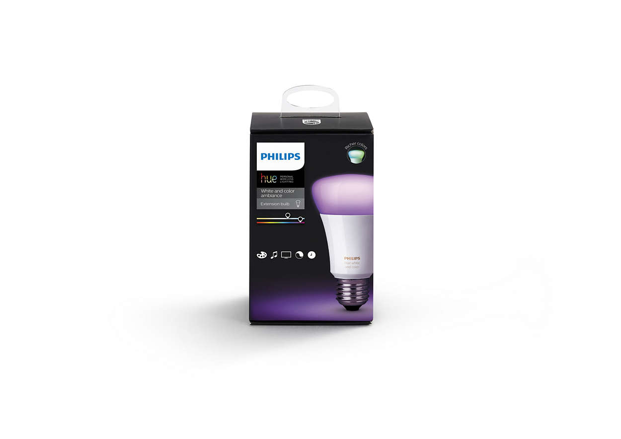 1x žiarovka Philips Hue White and Color ambiance