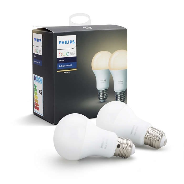 2x žiarovka Philips Hue White E27