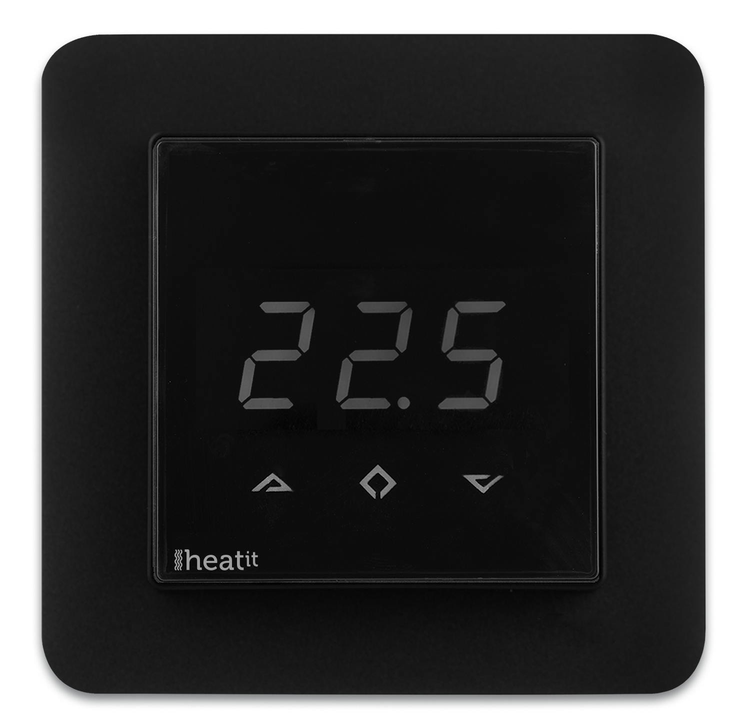 Čierny rámik pre termostaty HeatIT