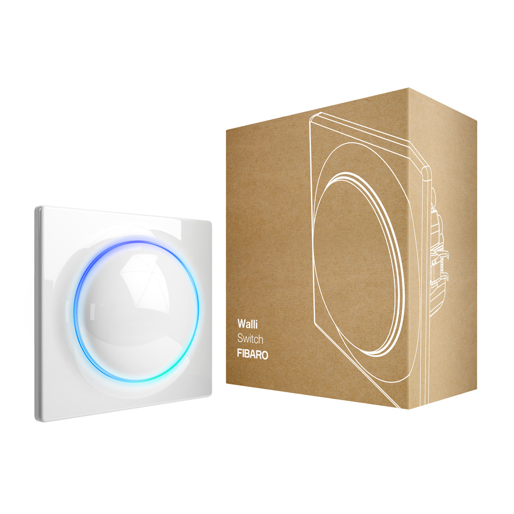 Walli vypínač FIBARO - Biely